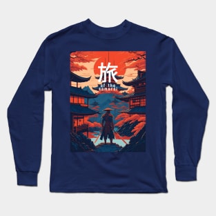 Futuristic Samurai: A Journey Through Time and Tradition Long Sleeve T-Shirt